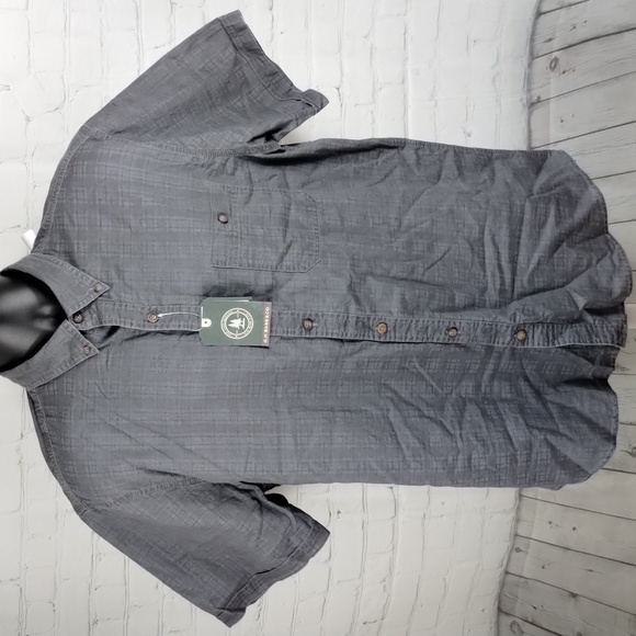 G.H. Bass & Co. Shirts Gh Bass Co Iron Short Sleeve Button Down Shirt Poshmark